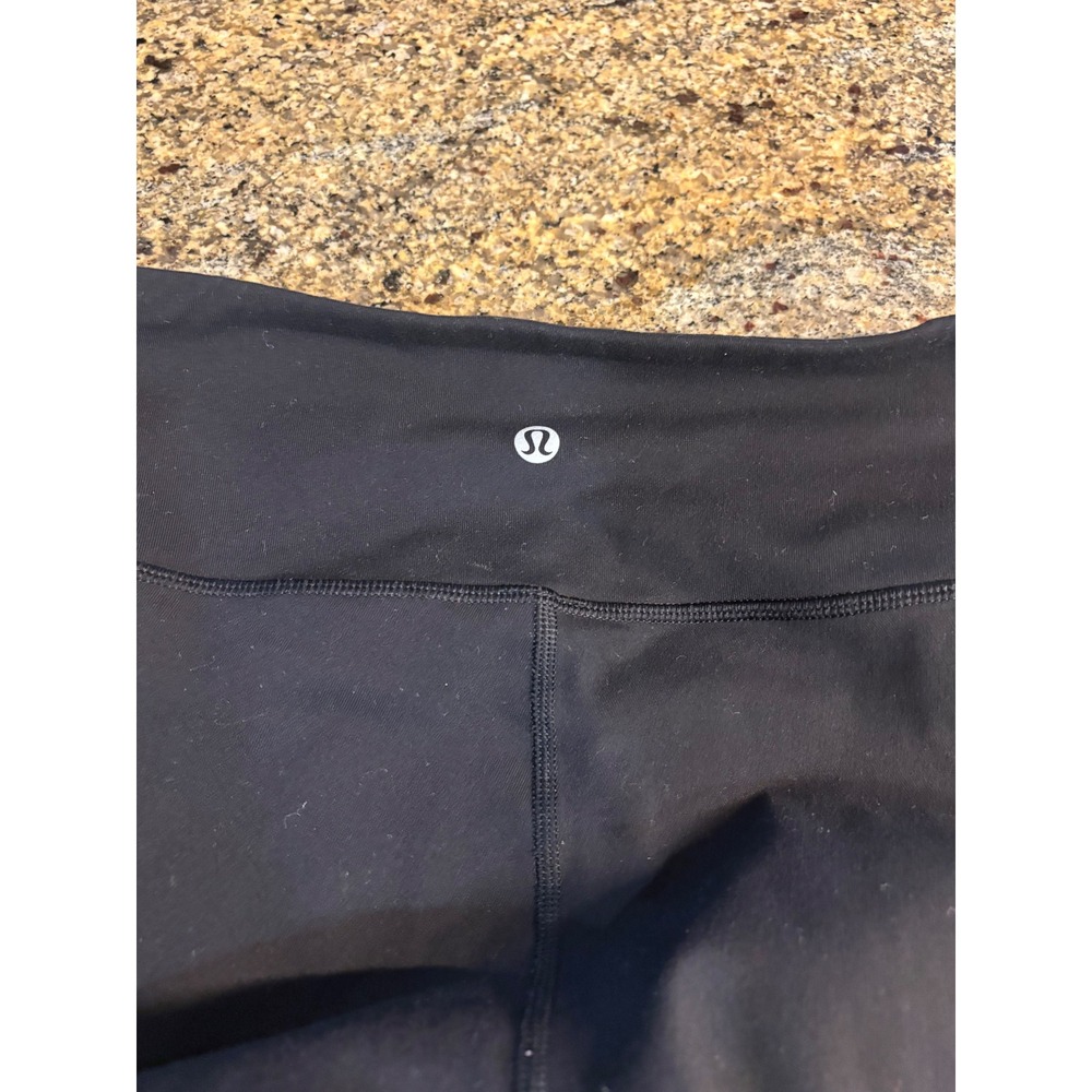 Lululemon Wunder Under Crop III‎ (Second Release) Black Size 4 - W6HC3S - Picture 8 of 8